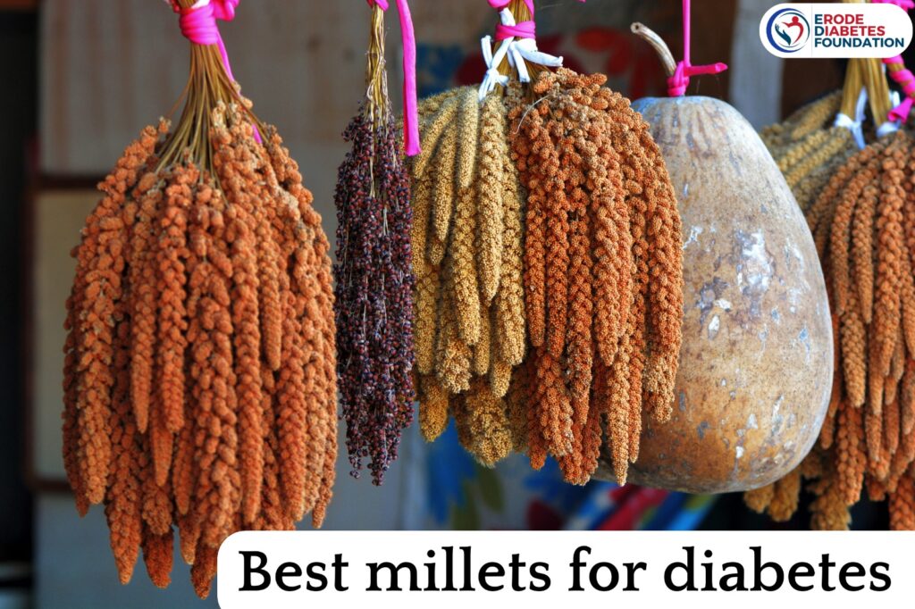 Best millets for diabetes recipe & its nutritional values